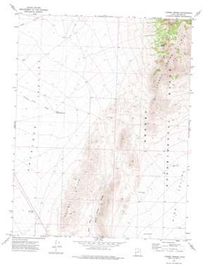 Tunnel Spring USGS topographic map 38113f7