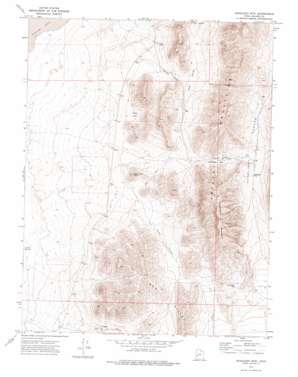Headlight Mountain USGS topographic map 38113g1