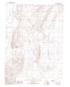 Red Tops topo map