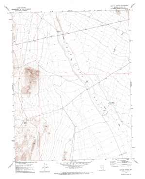 Coyote Spring USGS topographic map 38114a7