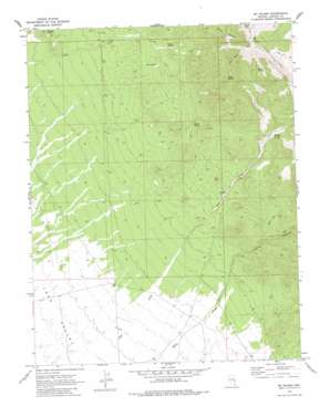 Mount Wilson USGS topographic map 38114b4
