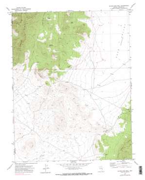 Silver King Well topo map