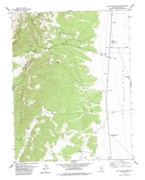 Milk Ranch Spring USGS topographic map 38114e6