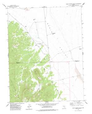 Indian Springs Knolls topo map