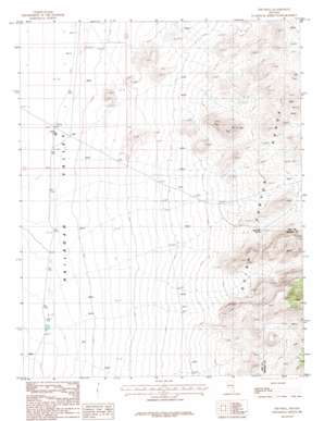 Eds Well topo map
