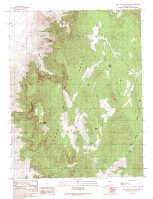 Blue Eagle Mountain USGS topographic map 38115e4