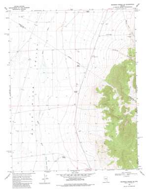 Hardy Springs topo map