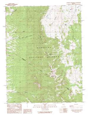 Currant Mountain topo map