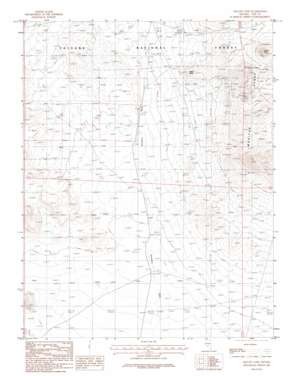 Yellow Cone USGS topographic map 38116a7