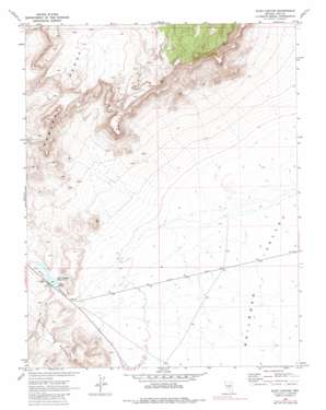 Echo Canyon USGS topographic map 38116b1