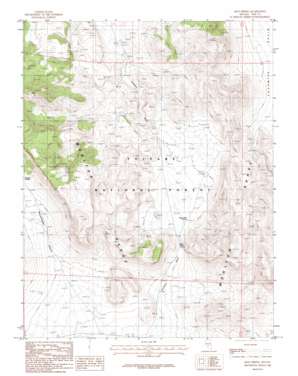 Mud Spring USGS topographic map 38116b7