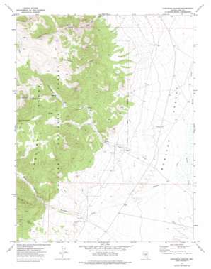 Corcoran Canyon USGS topographic map 38116f7