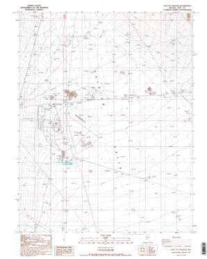 East of Tonopah USGS topographic map 38117a1