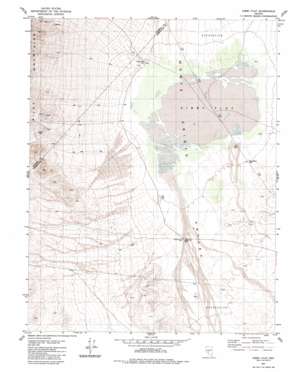 Kibby Flat USGS topographic map 38117c7