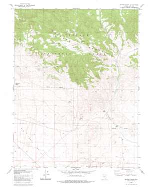Secret Basin USGS topographic map 38117e4