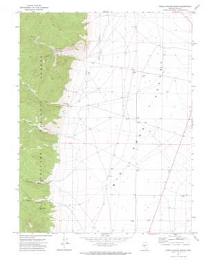 Pablo Canyon Ranch USGS topographic map 38117f2