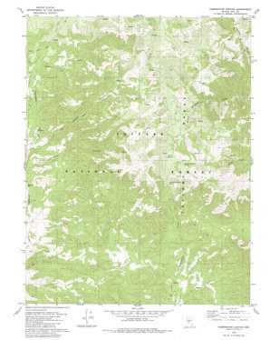 Farrington Canyon USGS topographic map 38117f4