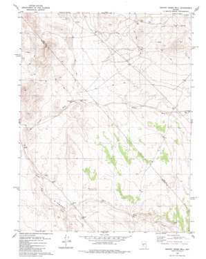 Granny Goose Well USGS topographic map 38117f8