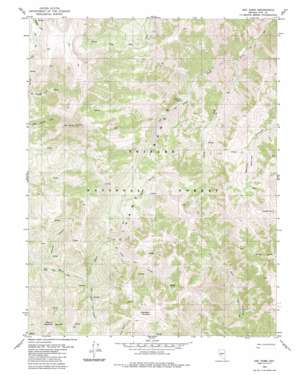 Arc Dome USGS topographic map 38117g3