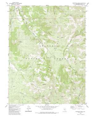 Bakeoven Creek USGS topographic map 38117g4