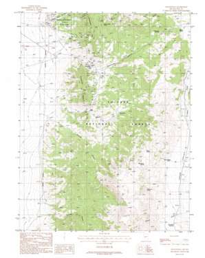 Grantsville topo map