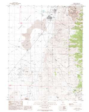 Gabbs USGS topographic map 38117g8