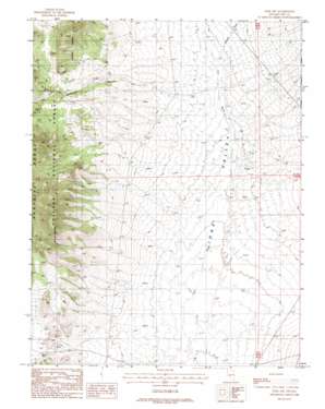 Ione Nw topo map