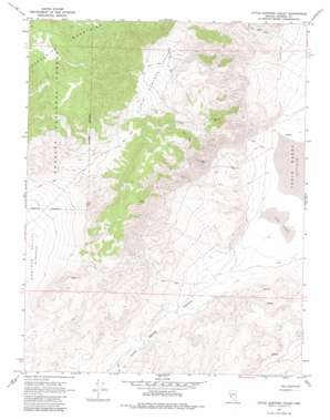 Little Huntoon Valley USGS topographic map 38118b4