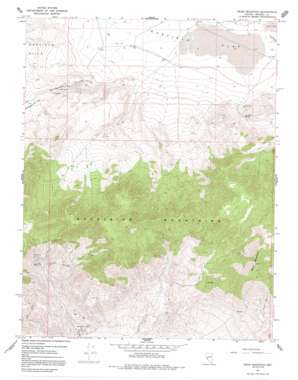 Moho Mountain USGS topographic map 38118c3