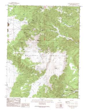 Powell Mountain USGS topographic map 38118c6
