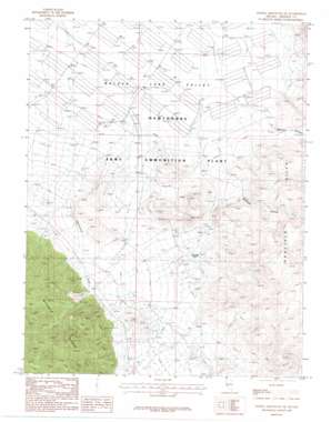 Powell Mountain NE USGS topographic map 38118d5