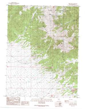 Corey Peak USGS topographic map 38118d7