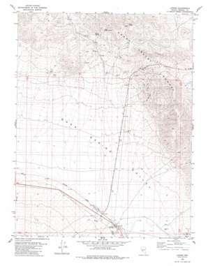 Luning USGS topographic map 38118e2