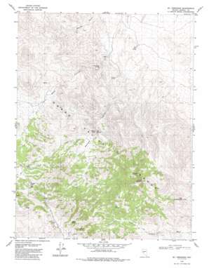 Mount Ferguson USGS topographic map 38118f2