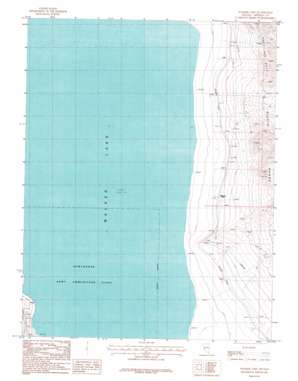 Walker Lake USGS topographic map 38118f6