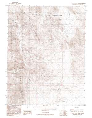 Ghost Dance Ridge USGS topographic map 38118g5