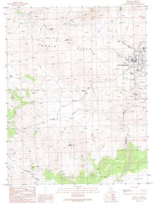 Bodie USGS topographic map 38119b1