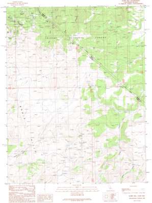 Dome Hill USGS topographic map 38119c1