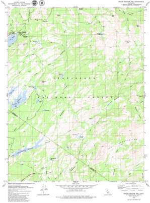 Spicer Meadow Reservoir USGS topographic map 38119d8