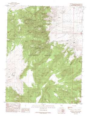 Wichman Canyon USGS topographic map 38119e1