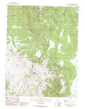 Desert Creek Peak USGS topographic map 38119e3
