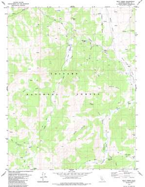 Wolf Creek USGS topographic map 38119e6