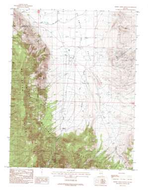 Desert Creek Ranch topo map