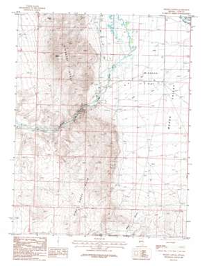 Wilson Canyon USGS topographic map 38119g2