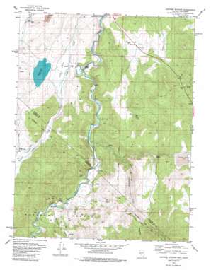 Carters Station USGS topographic map 38119g6
