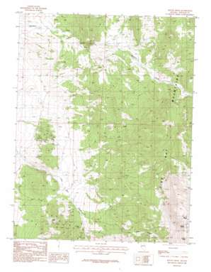 Mount Siegel USGS topographic map 38119h5