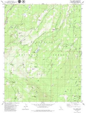 Hull Creek USGS topographic map 38120a1