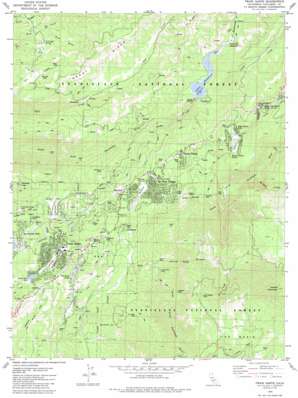 Twain Harte USGS topographic map 38120a2