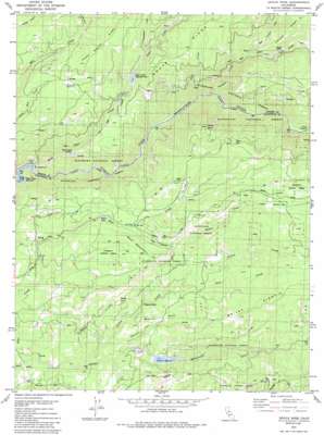 Devils Nose USGS topographic map 38120d4