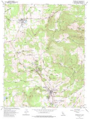 Amador City USGS topographic map 38120d7